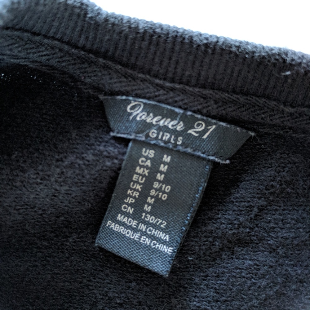 Forever 21 Girls Sweater size Medium - Picture 3 of 3